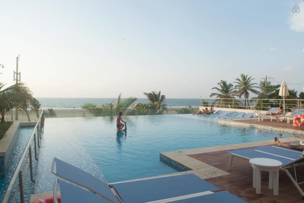 Luxury Apartment In Ocean Pavillion Hotel Cartagena 객실 사진